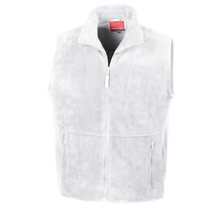 Result Unisex Adult Polartherm Fleece Lined Body Warmer / White